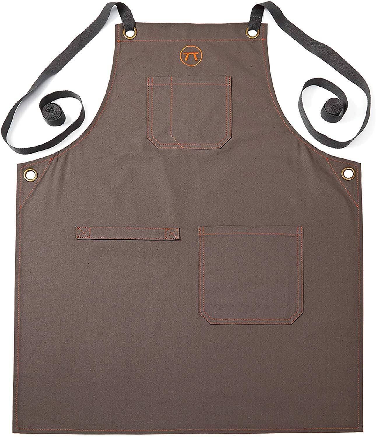 Fox Run Brands – wholesale Apron – Outset Griller's Canvas Apron, Brown, 27" X 30"