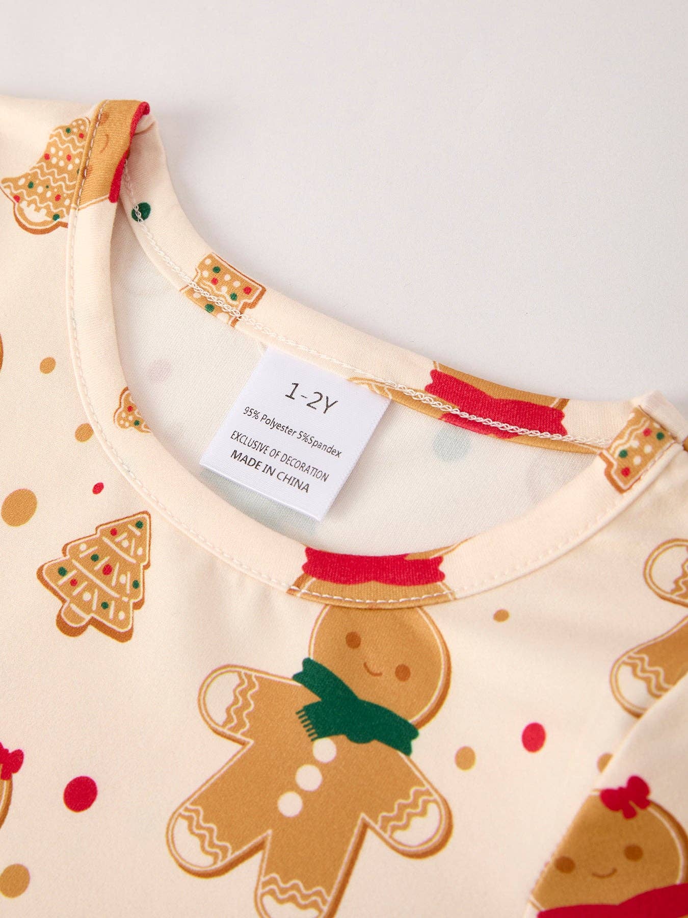 Rylee Faith Designs - Wholesale Dress Set - Baby - Winter Christmas Print Girls Dress Set (2 Pieces)6