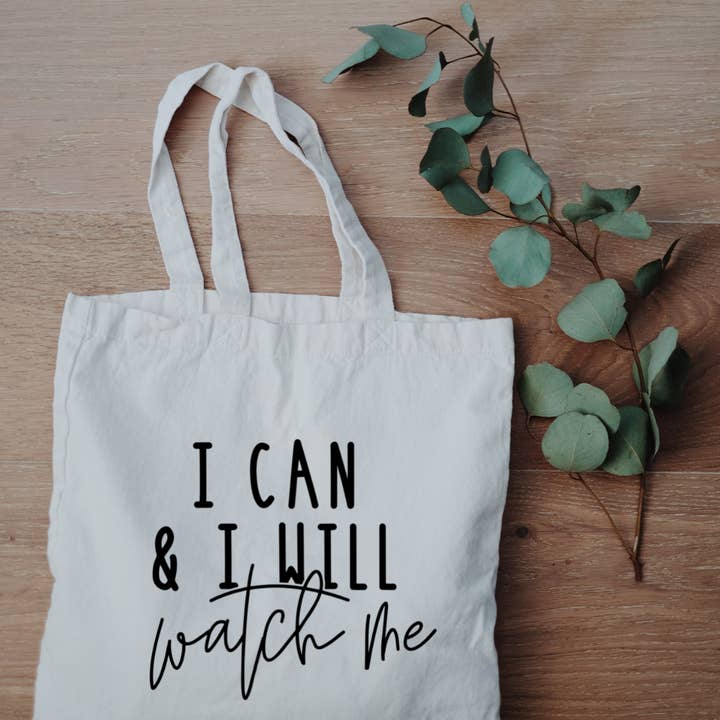 I can and I will Tote Bag for wholesale by AGS Creations