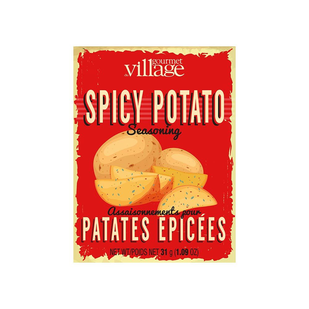 Gourmet Du Village - Wholesale Dried Spice Mix - Seas. Spicy Fries Recipe Box
