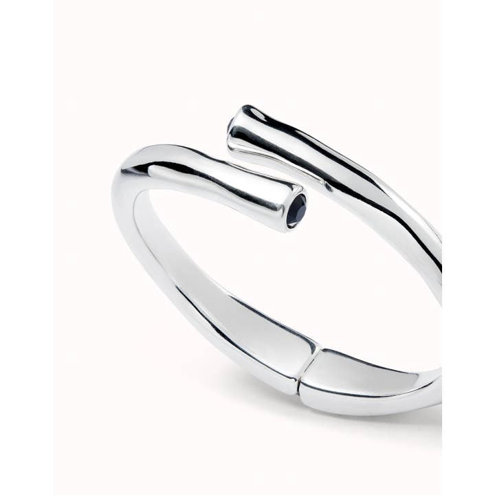 Neger Armband i legering med silverplätering och kristaller för wholesale på Faire