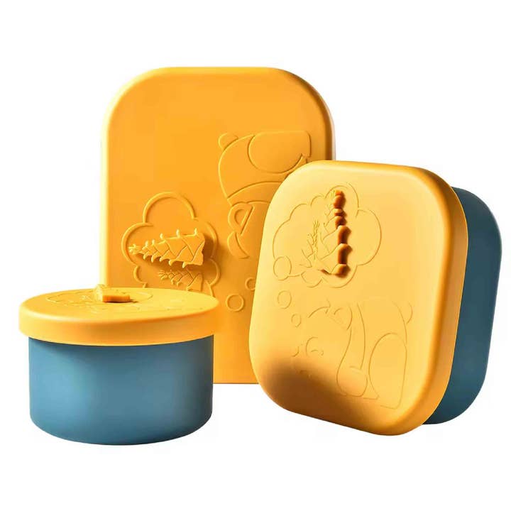 Foldable Lunch Box Sets - Assorted for wholesale by Haaro