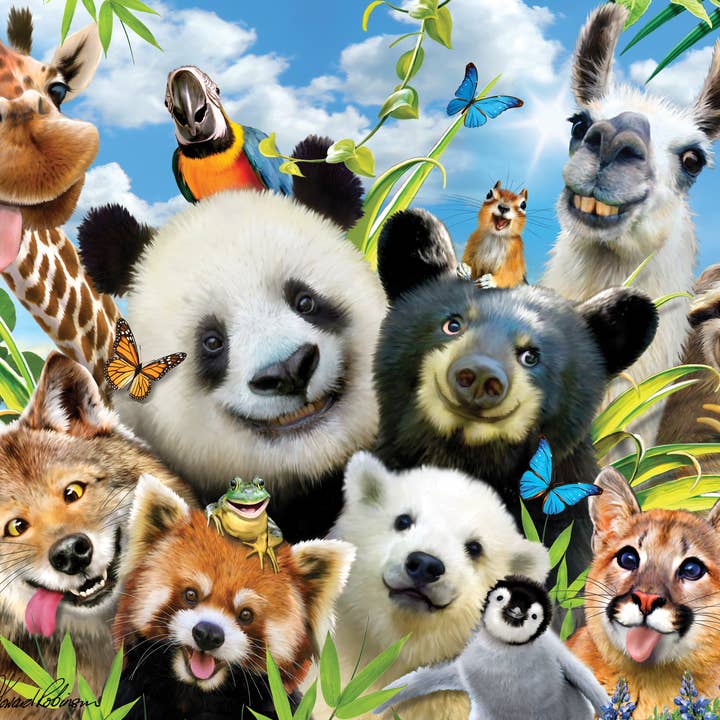 Howard Robinson Selfie Llama Drama 48pc 12x9" for wholesale by Primemotion, Inc