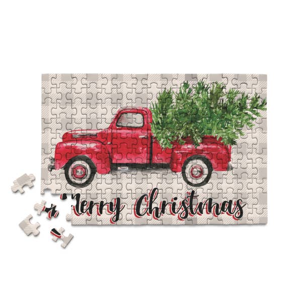 Micro Puzzles - Wholesale Puzzle - Adult - Holiday Country Christmas Jigsaw Puzzle Stocking Stuffer