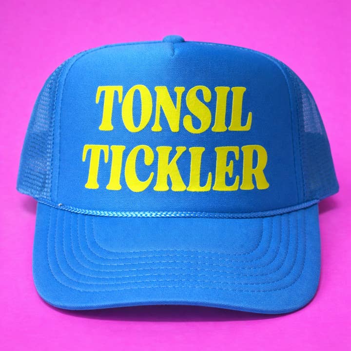 CASQUETTE DE CAMIONNEUR "TONSIL TICKLER" pour la vente par Funny Mother Truckers