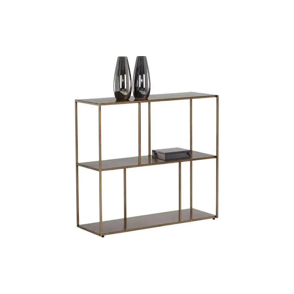 LOOMLAN - Wholesale Bookcase - Eiffel Stylish Iron Low Bookcase12