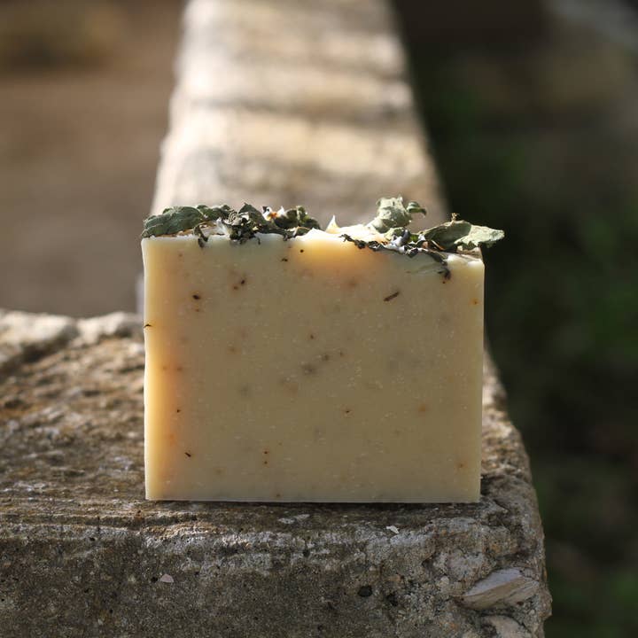Old Factory Soap + Parousia Perfumes - Wholesale Bar Soap - Private Label Goats Milk Soap Style 1 - with your logo!