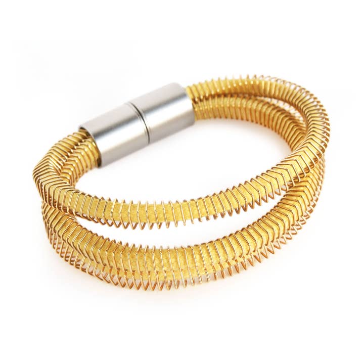 Jean Bracelet Yellow for wholesale by Industrial Jewellery Ltd
