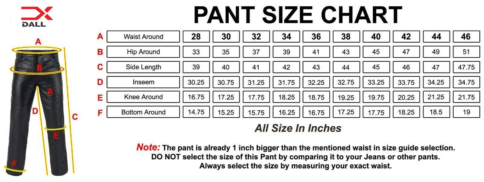 Preto Calças de Couro para Motociclistas DALLX para venda a revendedores na Faire4