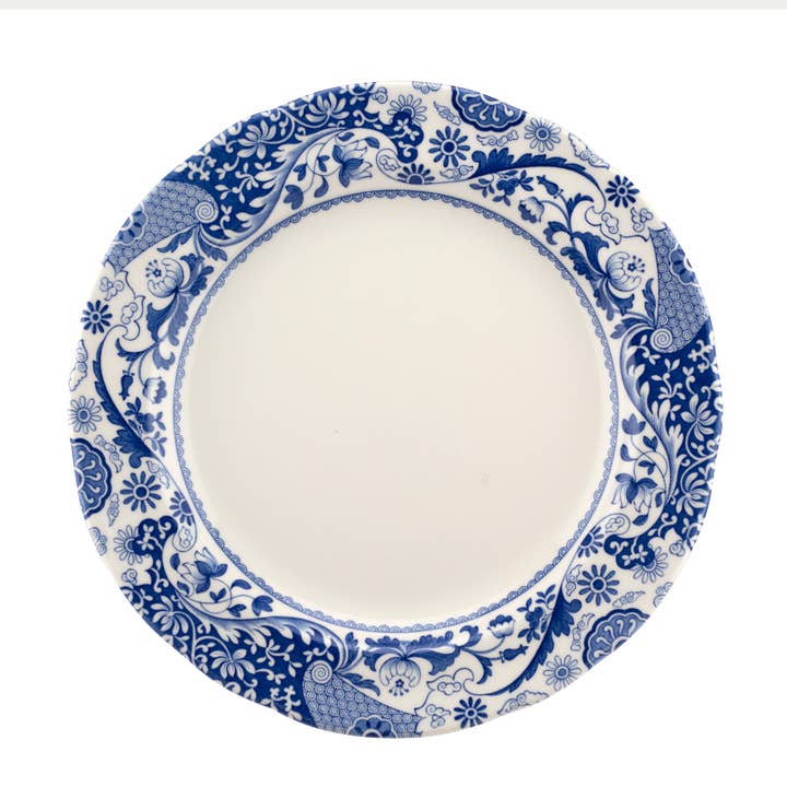 Spode Blue Italian Brocato DINNER PLATE 10.5" for wholesale by Portmeirion, Spode, Pimpernel, Nacthmann, Wrendale Designs