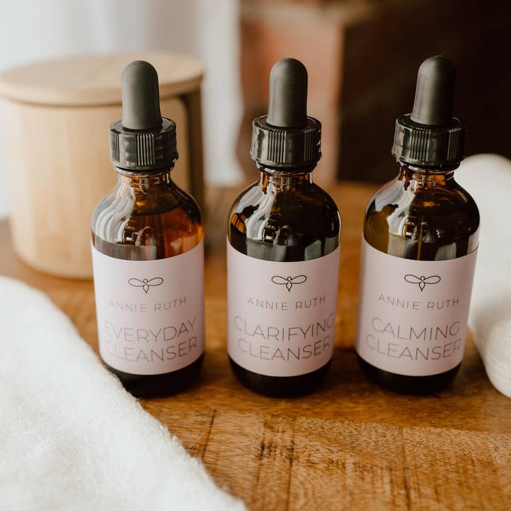 Calming Oil-Based Facial Cleanser | Natural Oil Cleanser for wholesale by Annie Ruth