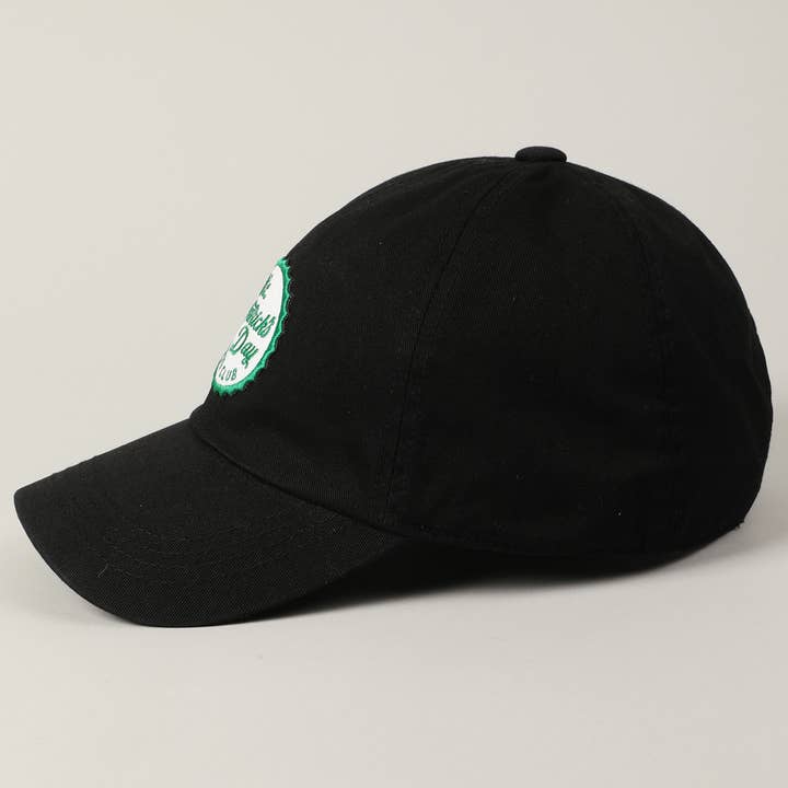 Fashion City - Wholesale Baseball cap – Unisex - St. Patrick's Day Beer Club Embroidery Patch Cap3