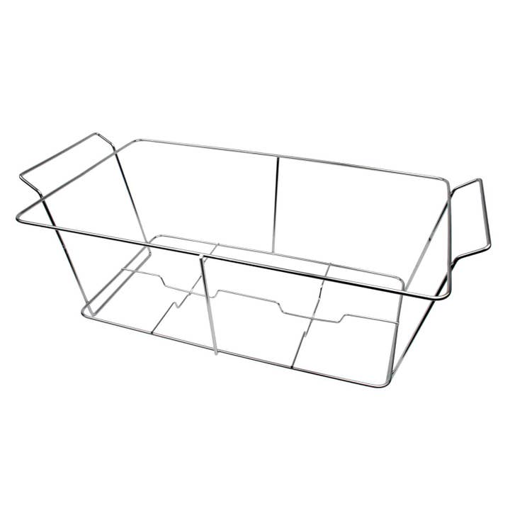 KT Supply - Wholesale Dinner Plate - Chrome Plated Wire Stand 22 3/4" X 12 1/4" X 9"