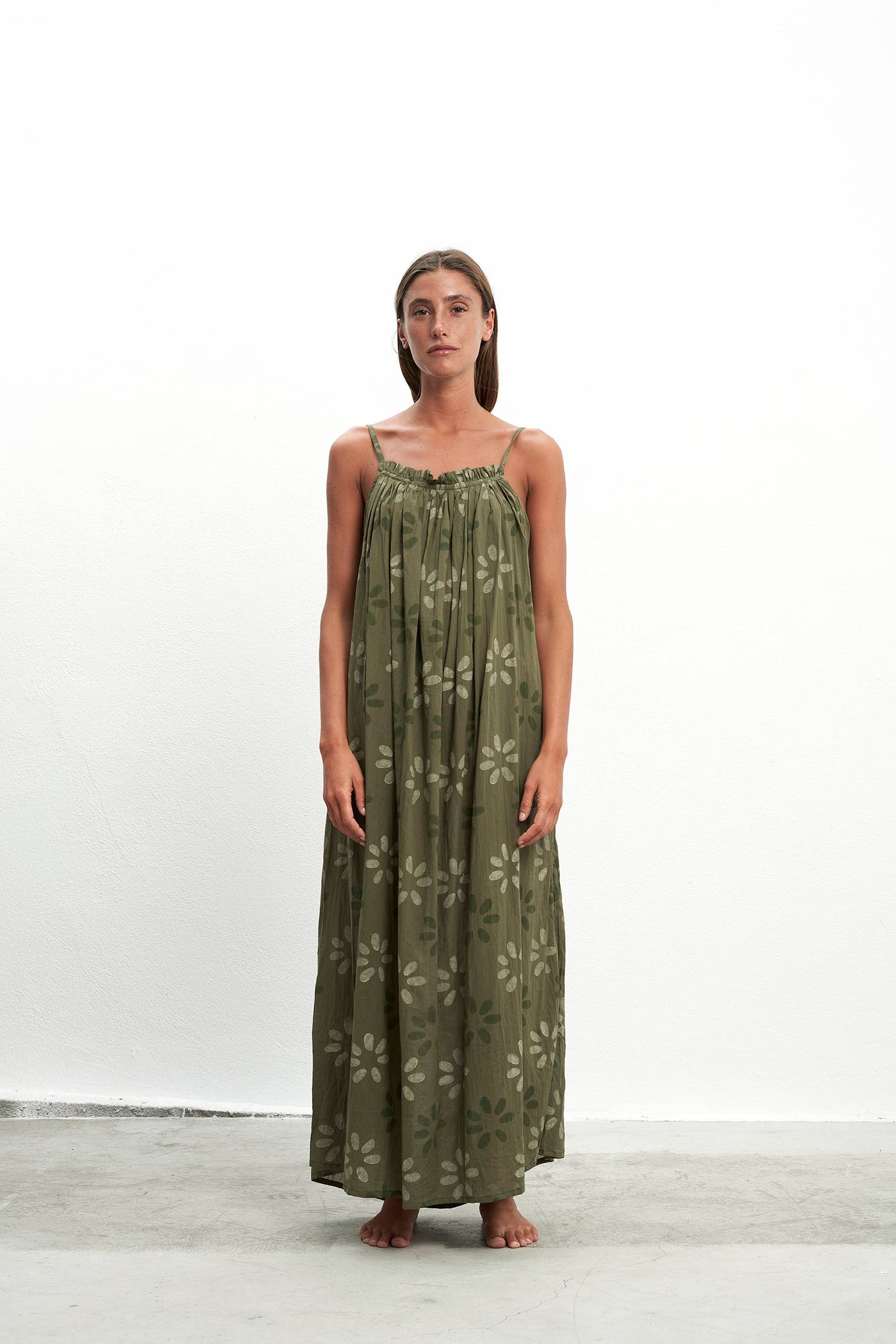 PAR&ESCALA - Wholesale Dress - Women's - LOLA GREEN DRESS