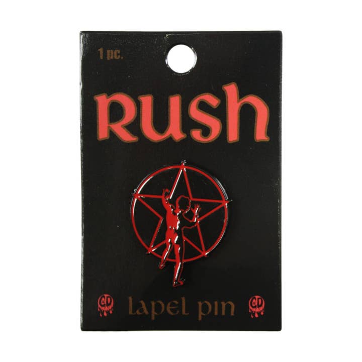 Square Deal Recordings & Supplies - Wholesale Lapel Pin/Button - Enamel Pin - Rush - Starman