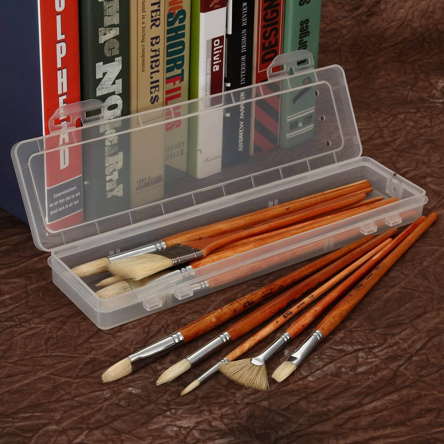 Artify - Wholesale Paint/Wax Brush - ARTIFY 15 pcs Professional Oil Paint Brush Set7