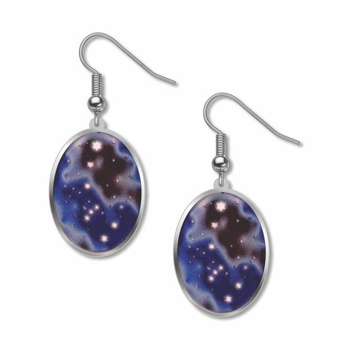 North Star Earrings, MADE in USA for wholesale by David Howell and Company