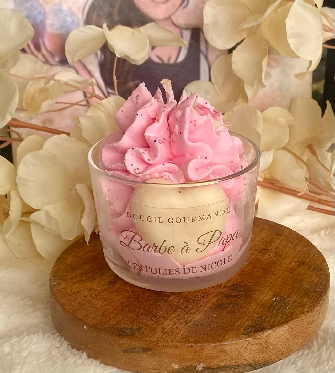 Les folies de Nicole - Wholesale Novelty Candle - Gourmet candle - cotton candy