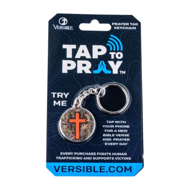 Versible - Wholesale Keychain - Unisex - Tap To Pray® Acrylic Keychain23