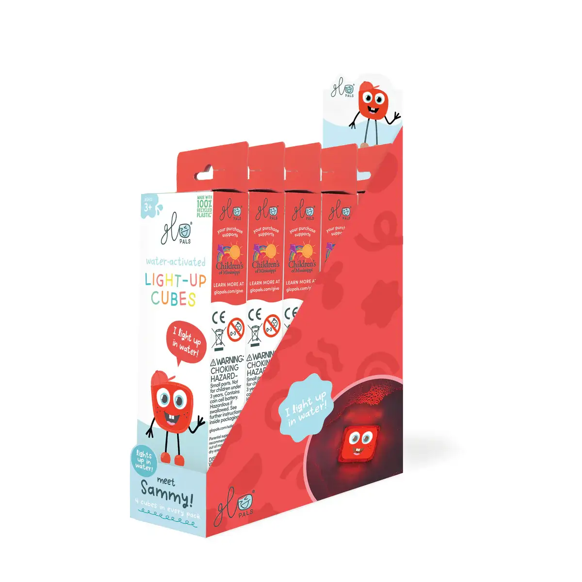 Glo Pals - Vente Jouet lumineux – enfant et bébé - Cubes lumineux Sammy de Glo Pals1