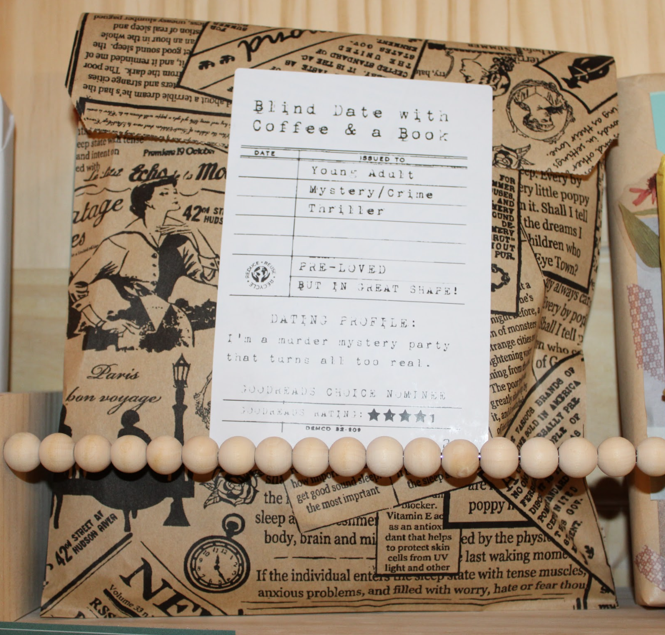 Gg's Gifts & Boutique - Wholesale Contemporary & Literary Fiction - Blind Date with Coffee & a Book (Any Genre Edition)3