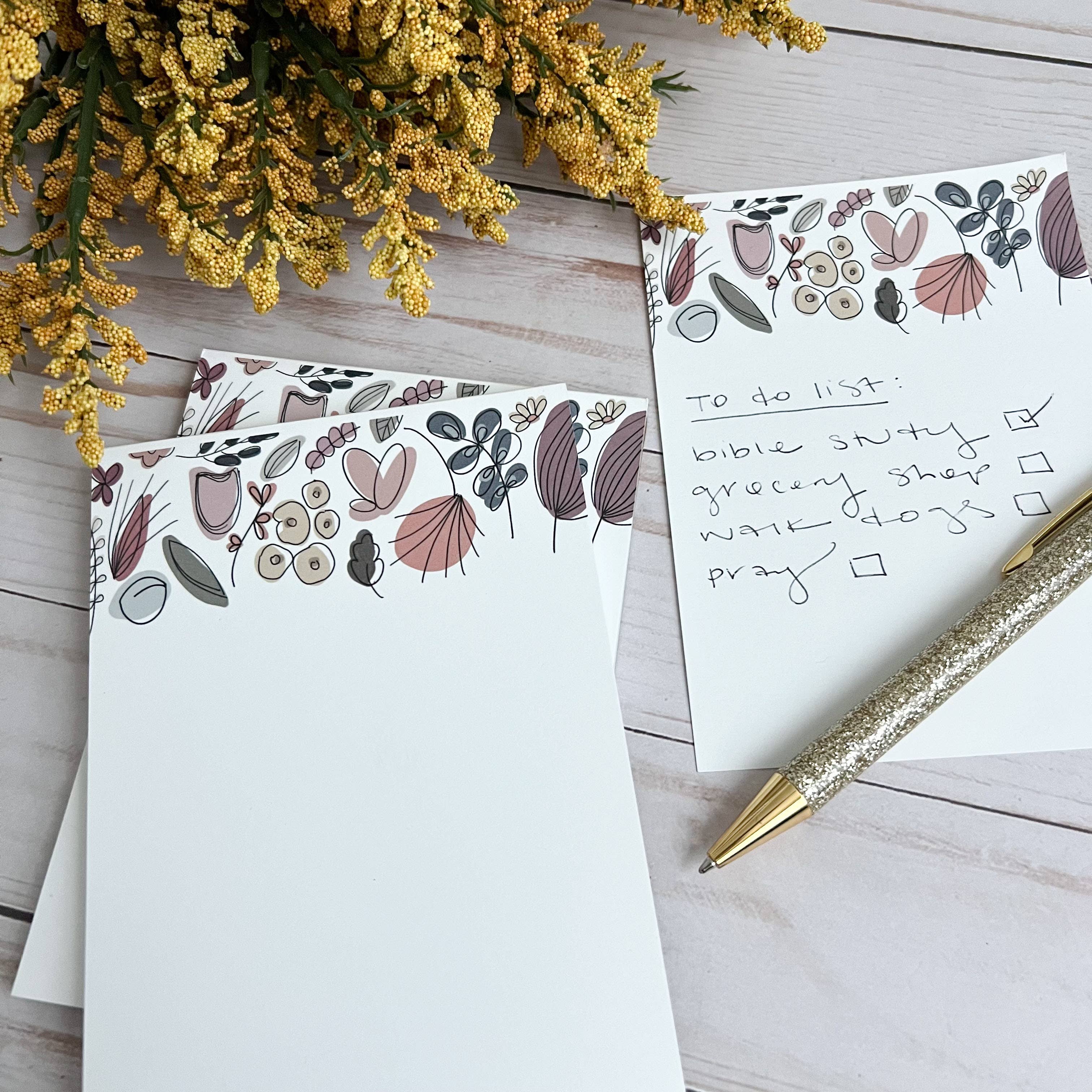 swaygirls - Wholesale Notepad - Notepad | Pretty Florals | Cute to do list8