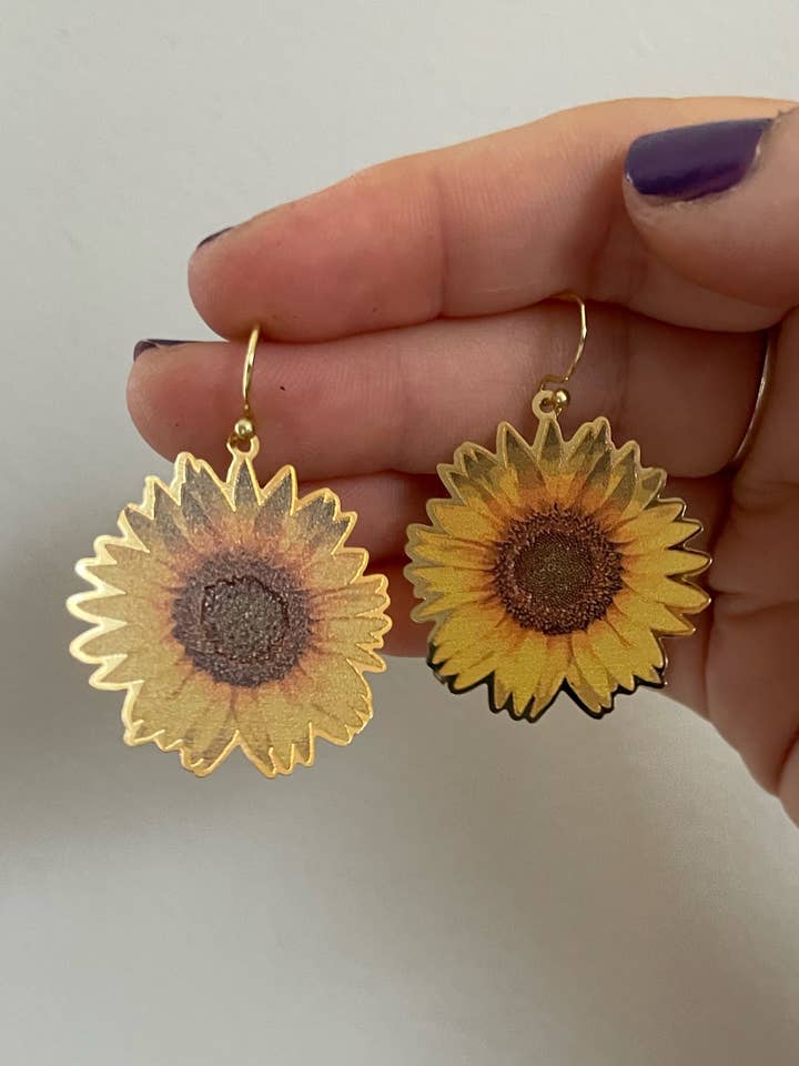 Pendenti girasole per la vendita all'ingrosso da parte di Plntbaby Jewelry