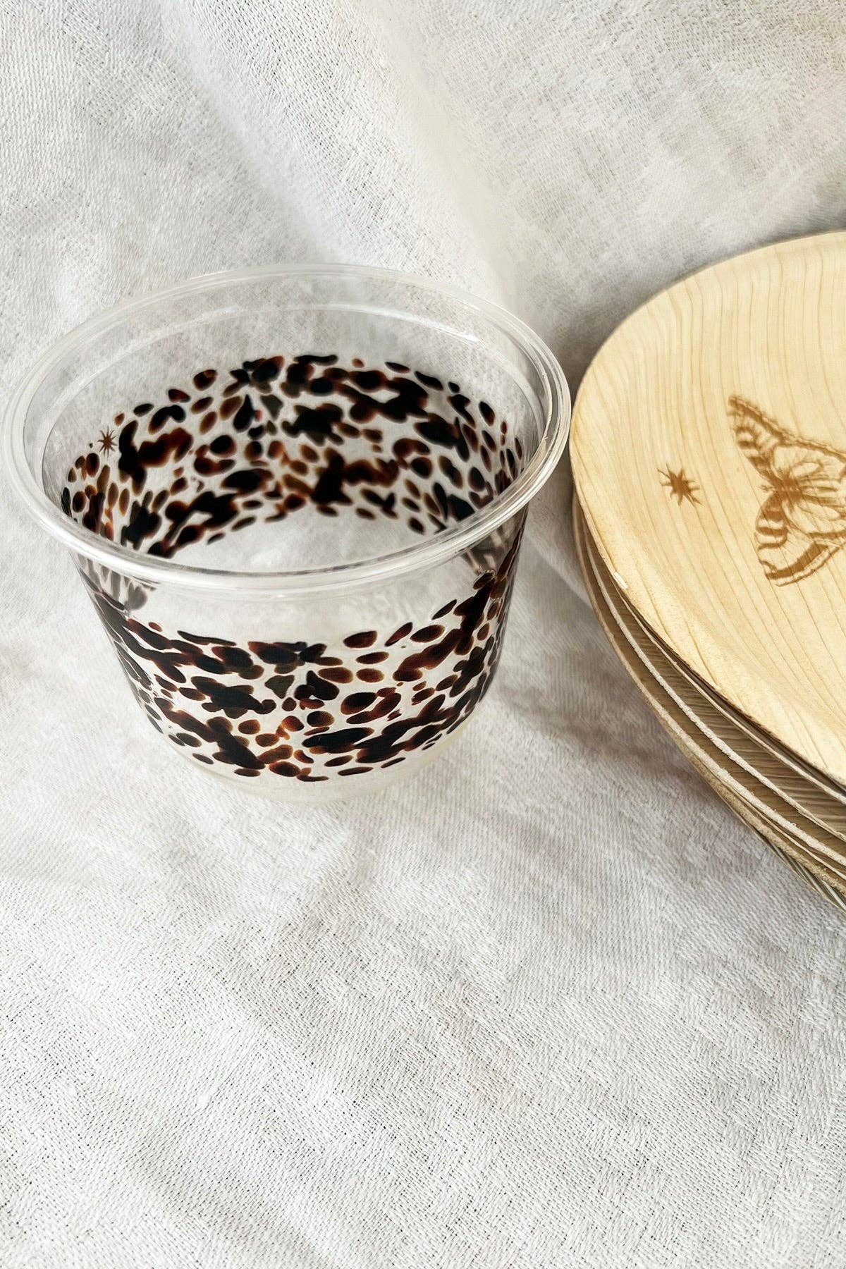 maaterra - Wholesale Disposable Cup - Compostable Cups 12oz - Classic Tortoise design3