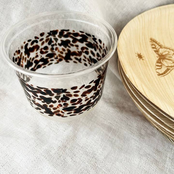 maaterra - Wholesale Disposable Cup - Compostable Cups 12oz - Classic Tortoise design3