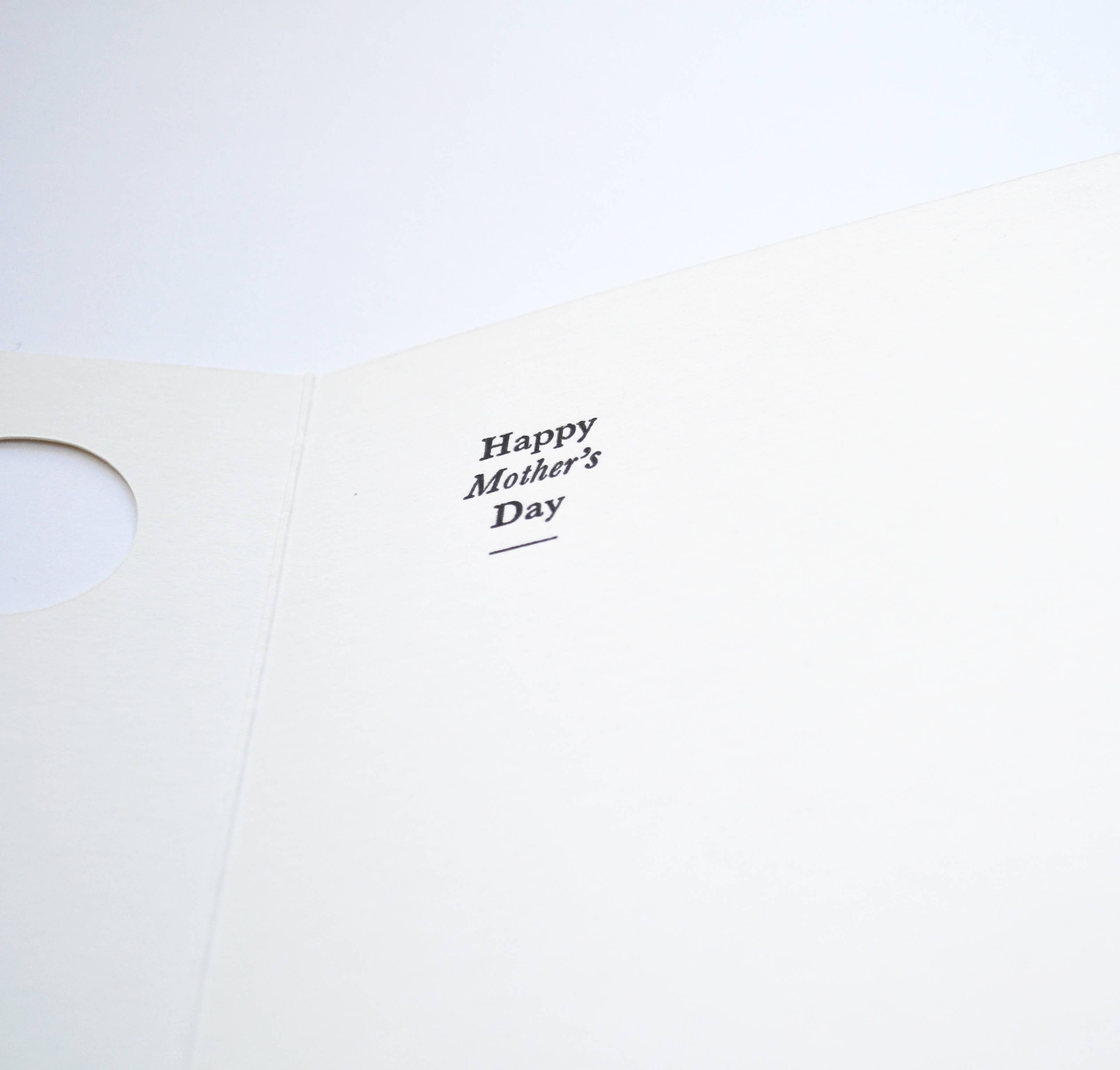 Alex & Olive - Wholesale Mother's Day Card - Floral Mother's Day Handcrafted Card - Letterpress Printed 5