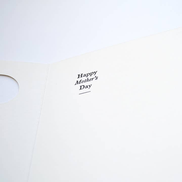 Alex & Olive - Wholesale Mother's Day Card - Floral Mother's Day Handcrafted Card - Letterpress Printed 5