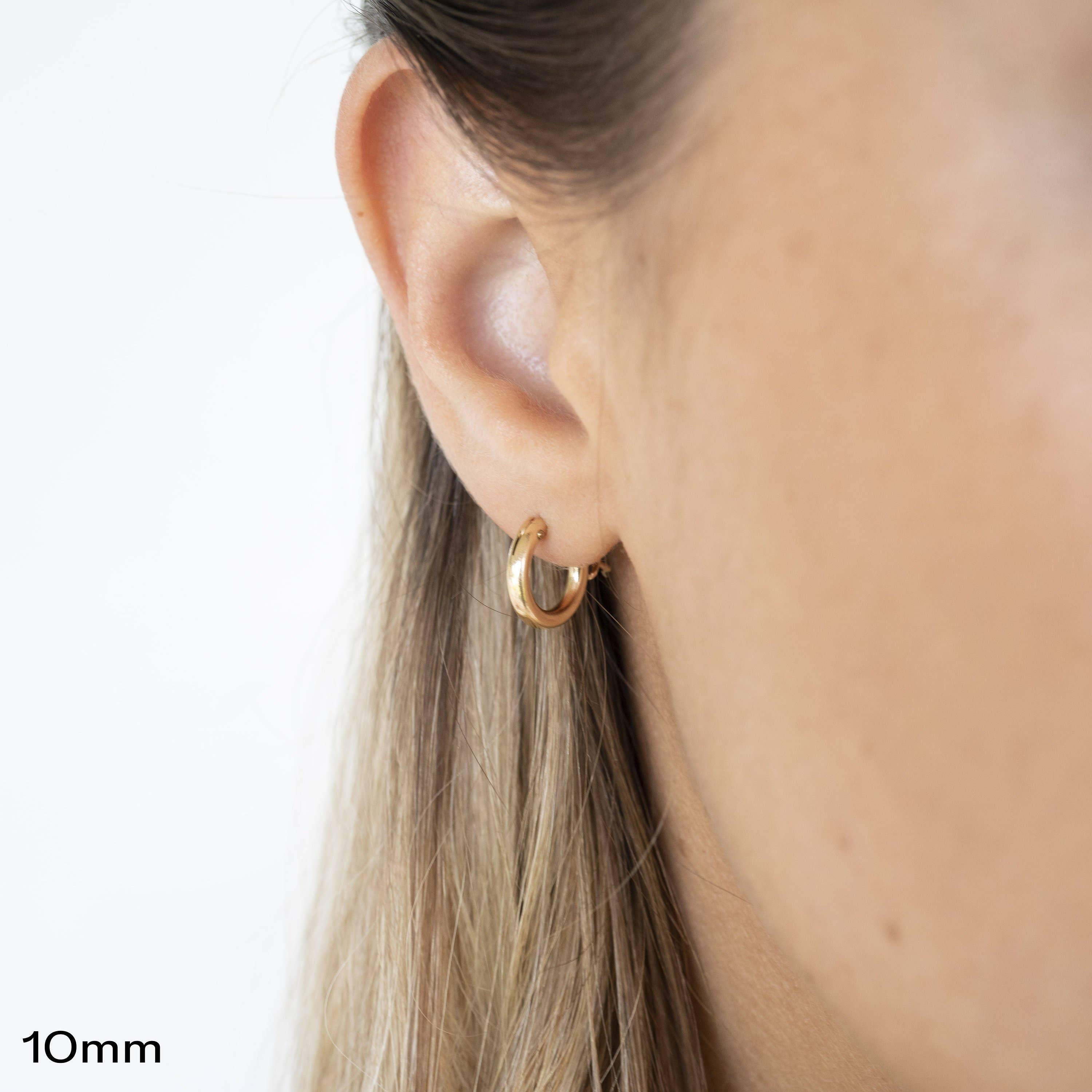 Rose Gypsy - Wholesale Hoop Earrings - Gold filled Clasp Hoops4