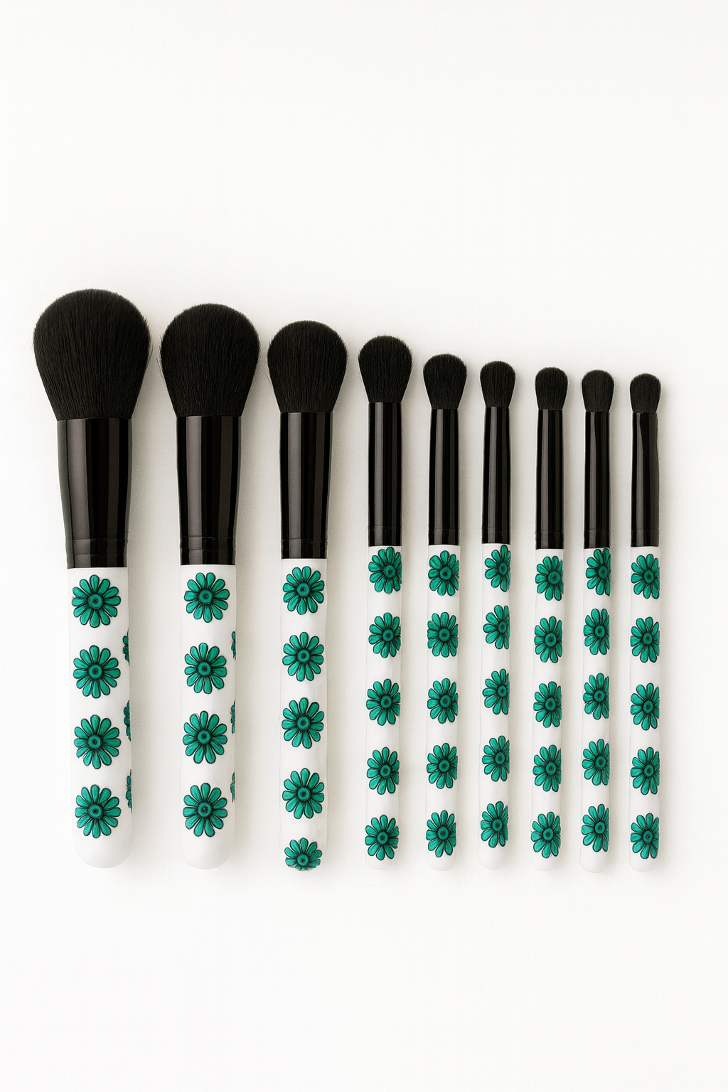 The Bling Barn - Wholesale Makeup Brush Set - Western Glam 10-Piece Makeup Brush Collection10