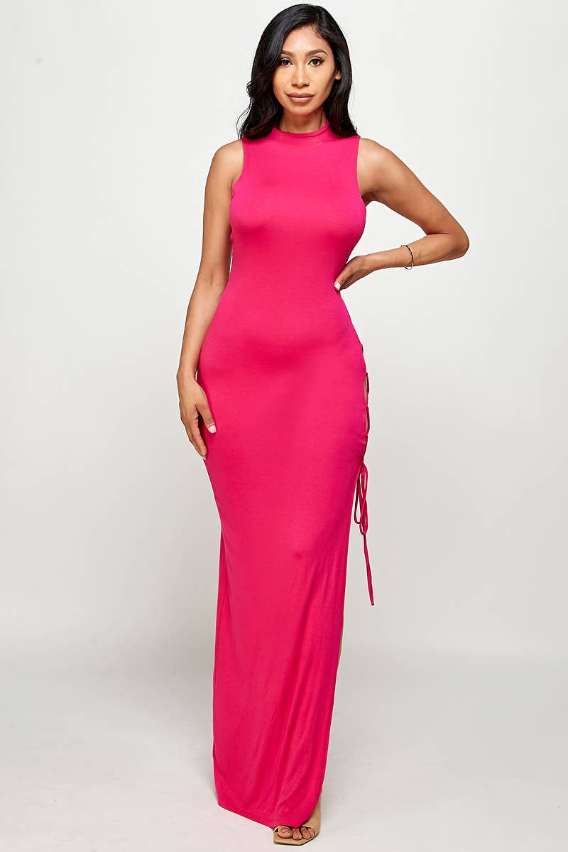 Spring Haze Inc. – Großhandel Kleid – Damen – 💖 Super sexy langes Kleid mit Schnürung von hinten an Seite 💘12