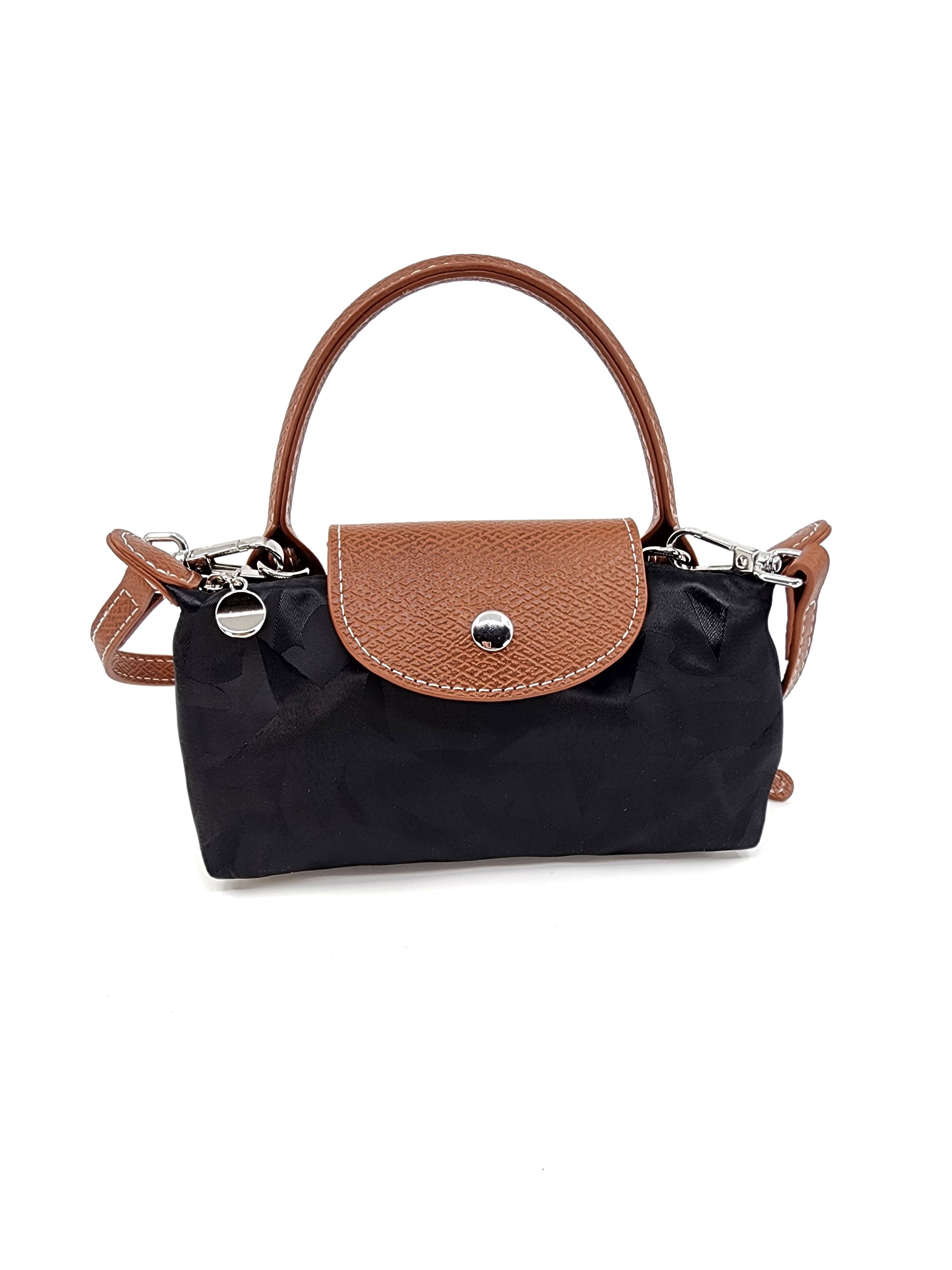 Hatzzi - Wholesale Crossbody Bag - Women's - Women's Nylon Star Pattern Mini Top Zip Flap Crossbody Bag1