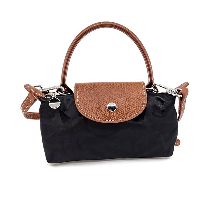 Hatzzi - Wholesale Crossbody Bag - Women's - Women's Nylon Star Pattern Mini Top Zip Flap Crossbody Bag1