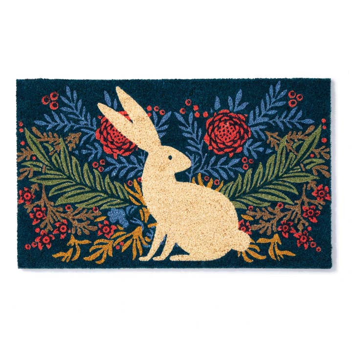 Bunny Blooms Coir Doormat for wholesale by Entryways
