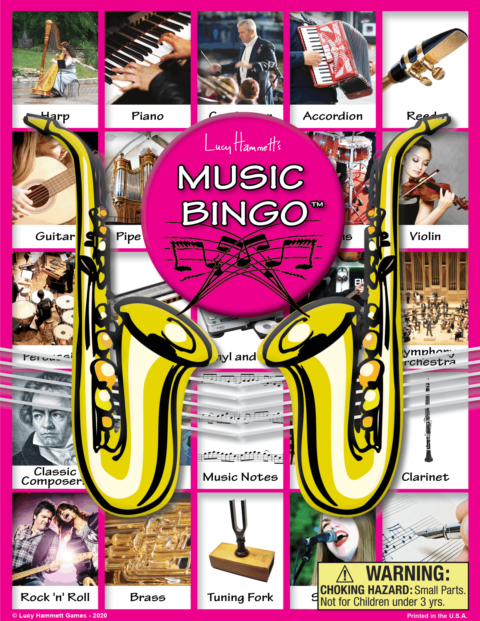 Talicor - Wholesale Board Game - MUSIC BINGO0