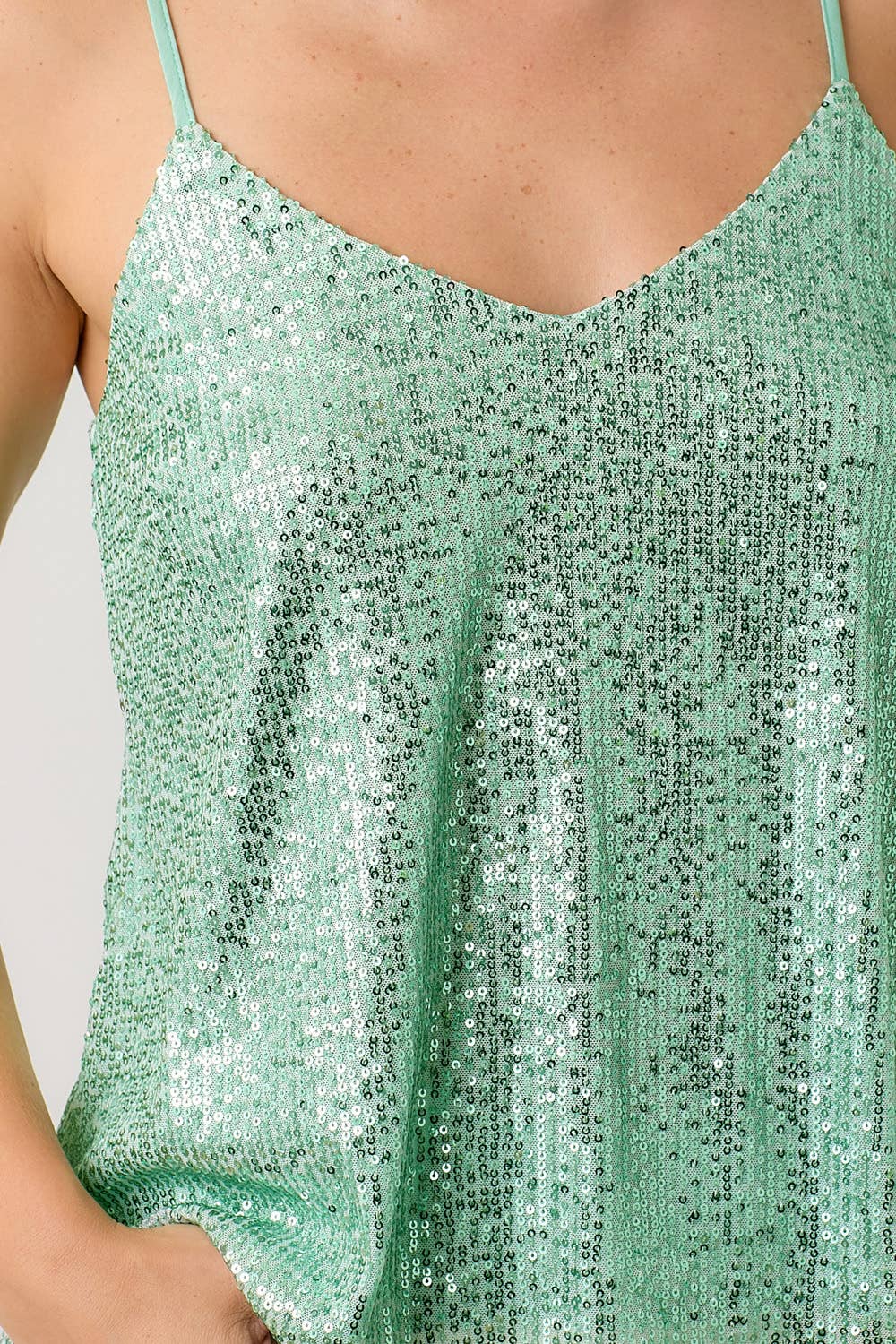 Mystree - Wholesale Camisole - Women's - 60292 Adjustable Sequin Cami5