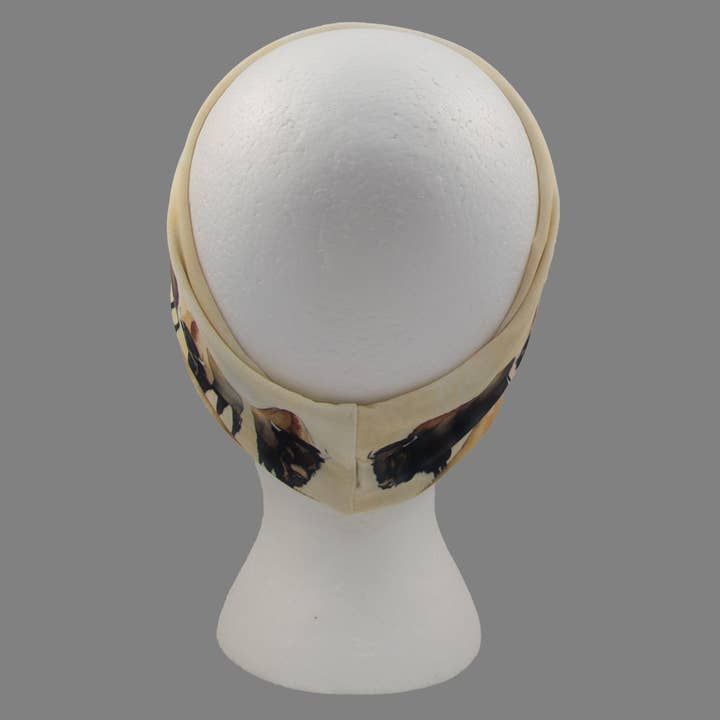 Gem City Attire - Wholesale Sports Headband - Unisex - HW169 - Buffalo Herd Headwrap3