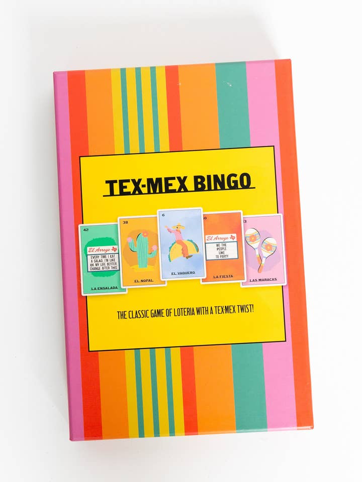 Tex-Mex Bingo Game for wholesale by El Arroyo
