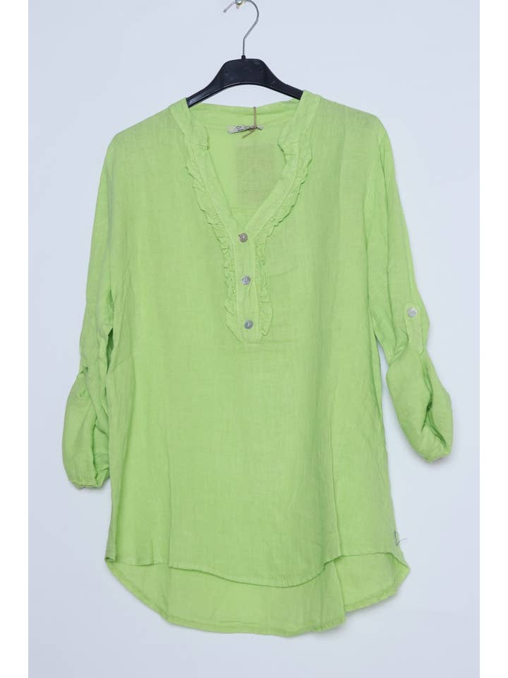 LÉA & LUC – wholesale Blouse – Women’s – 100% Linen Blouse REF. 66491