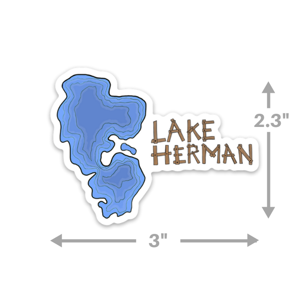 Kevin & Kaia - Wholesale Sticker - Lake Herman Madison, SD - Sticker1