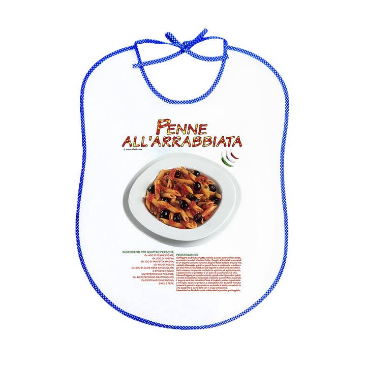 Almatex srl - Wholesale Apron - RECIPE line bib 45x60 cm with printed laces9