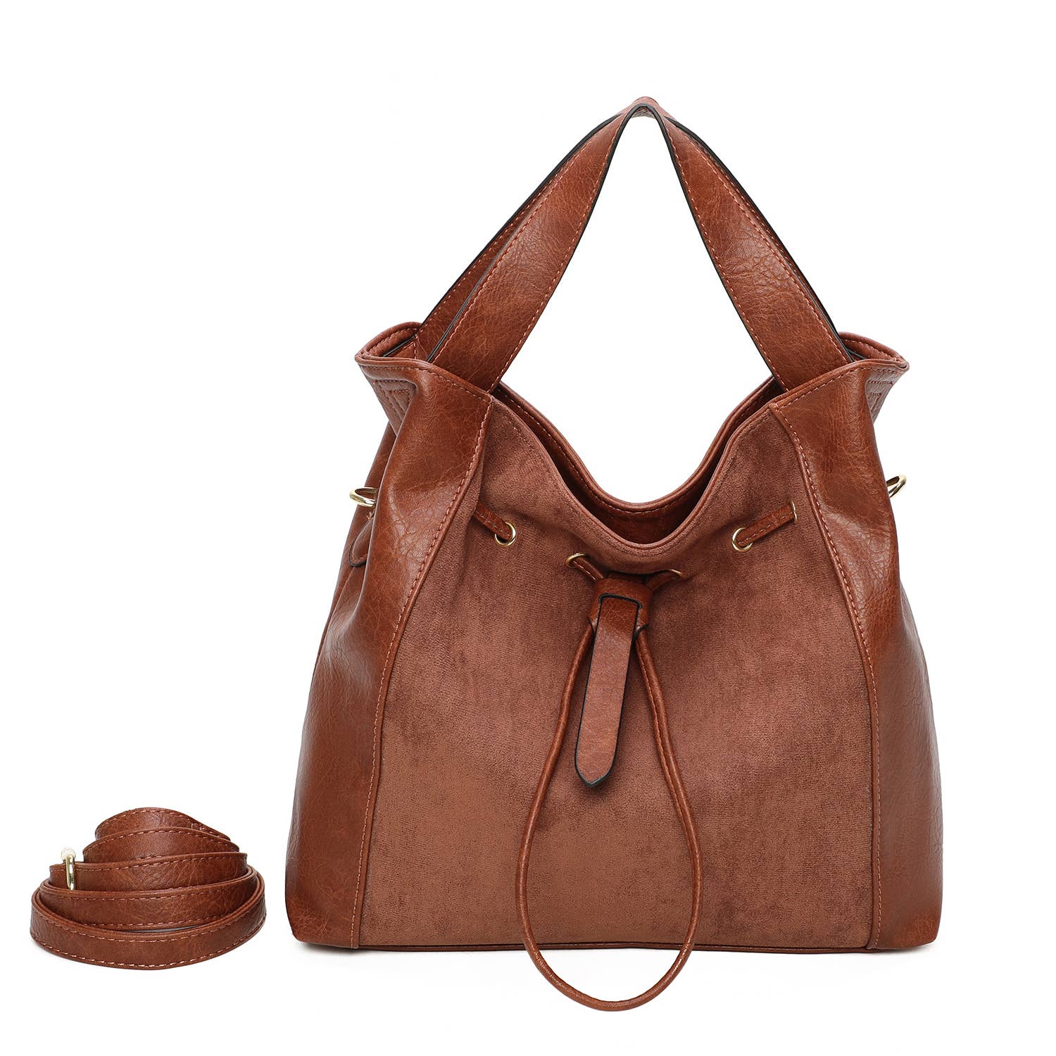 INES DELAURE - Vente Sac porté épaule – femme - Besace bimatière zippée1