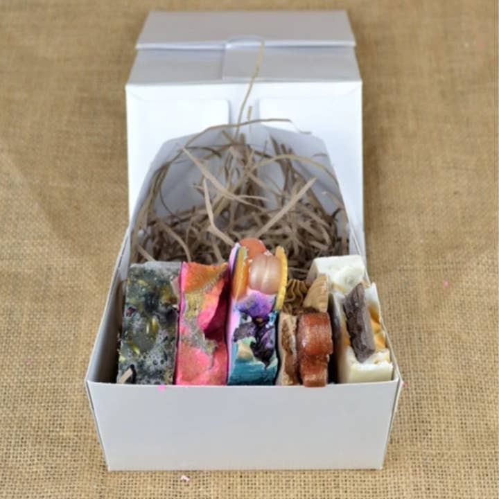 The Stuff I Love - Wholesale Bar Soap - Handmade Soap Gift Set - 5 Different Cold Process Soaps - Vegan Soap Gift