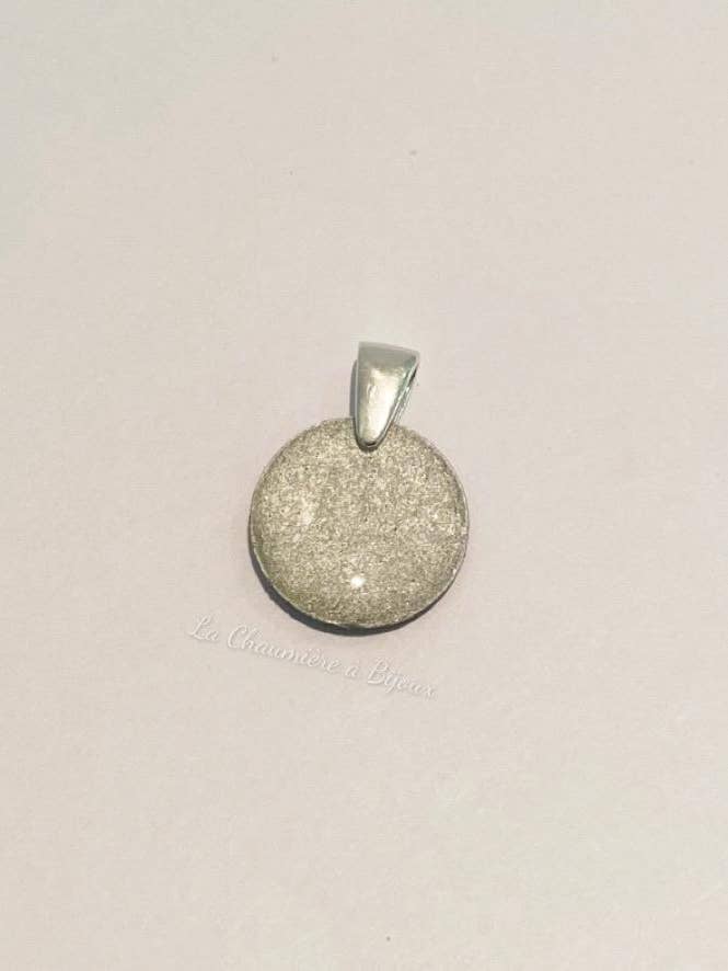 Grey silver pendant for wholesale by La Chaumière à Bijoux