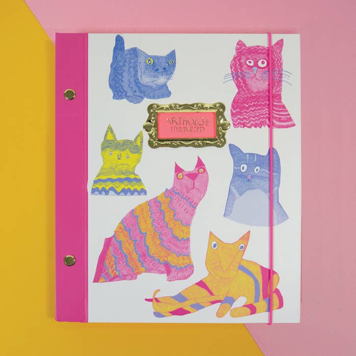 Arthouse Unlimited- Large Hardback Journal - MIAOW FOR NOW
for wholesale by Portico Designs