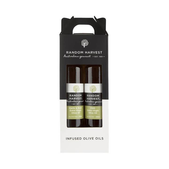 Azeites de oliva infundidos - estojo de transporte Tall Twin por atacado de Random Harvest