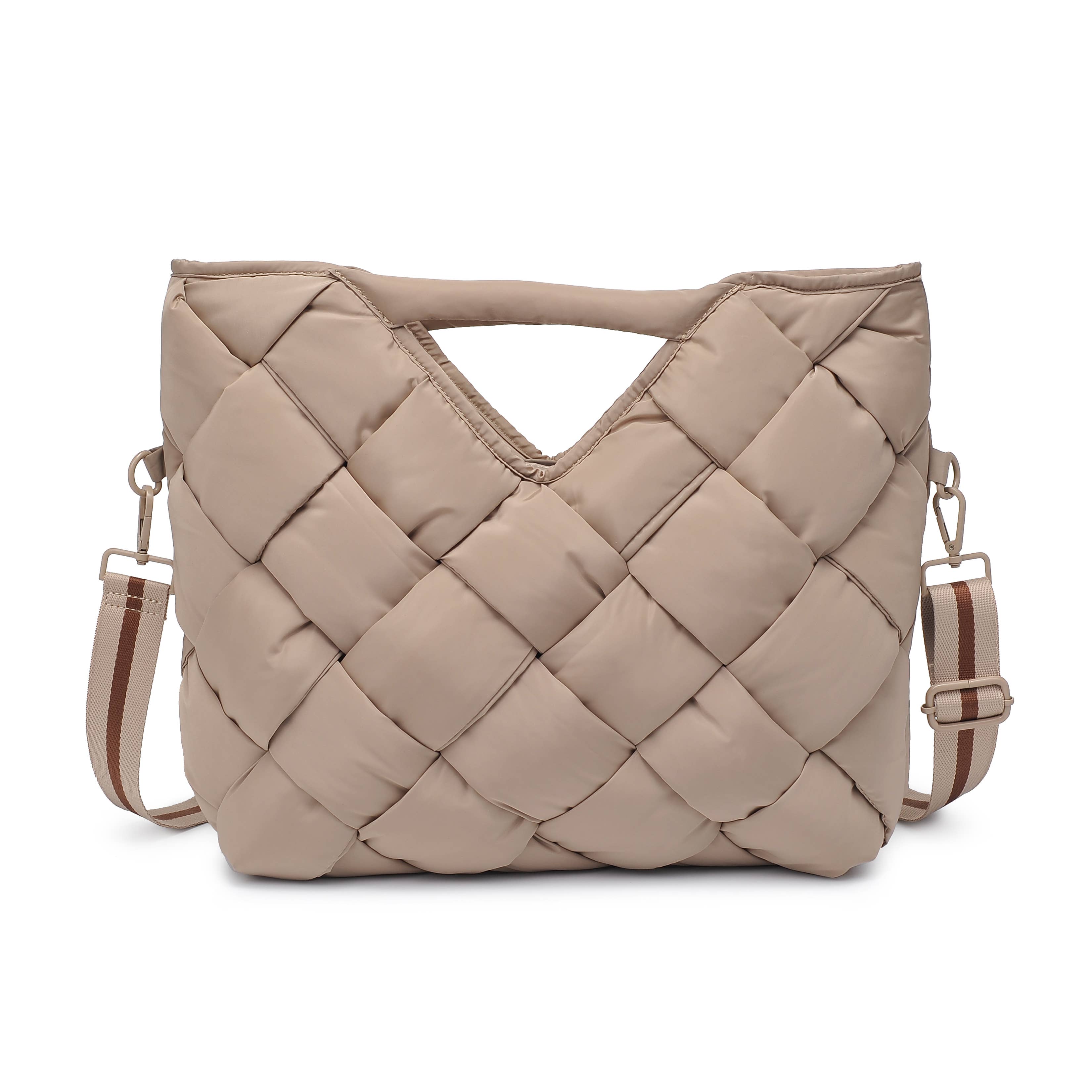 Sol and Selene - Wholesale Tote Bag - Women's - Revelation Woven Nylon Tote Crossbody33